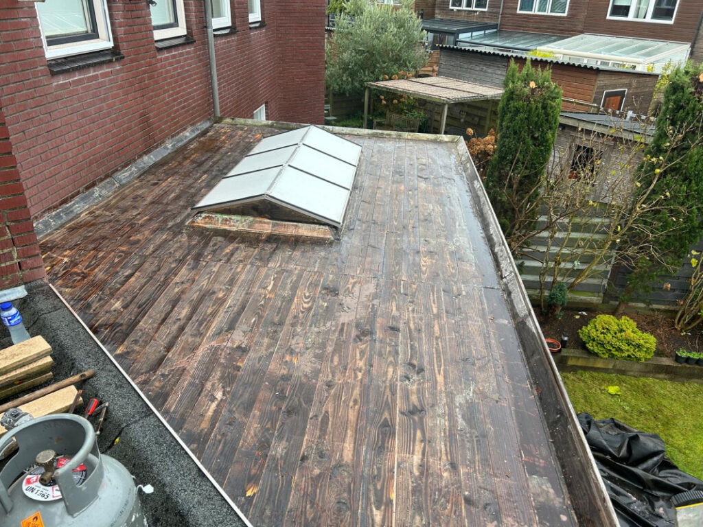Bitumen dak in Den Haag